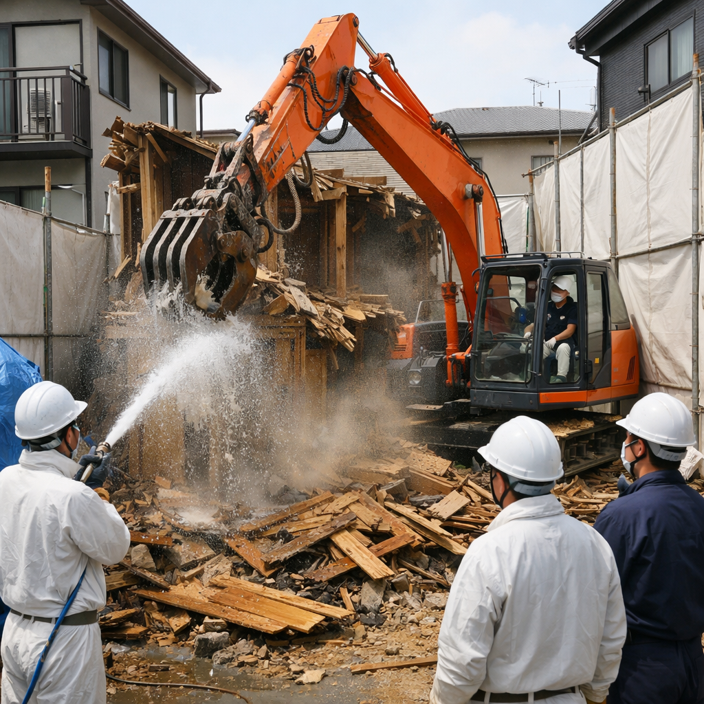 木造住宅の解体工事