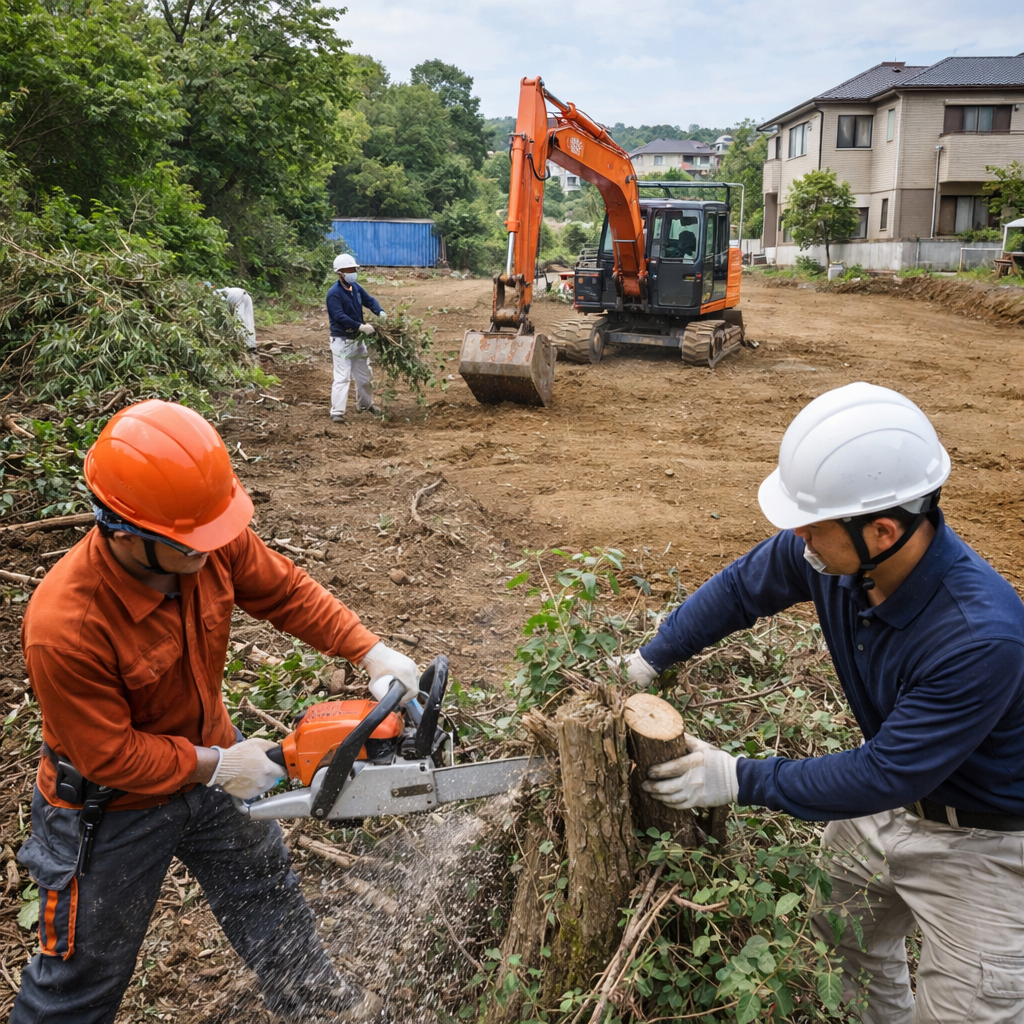 伐採・整地・造成工事